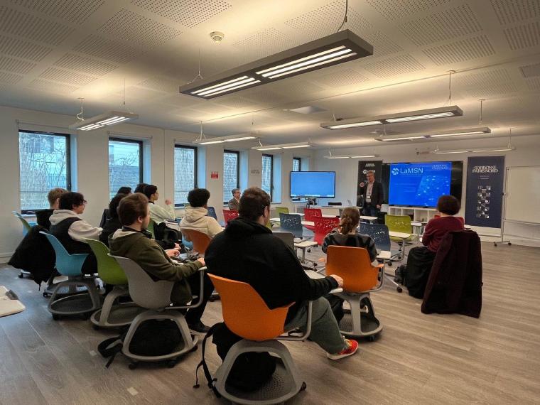 La Maison des Sciences Numériques à la rencontre du PassSup Cyber